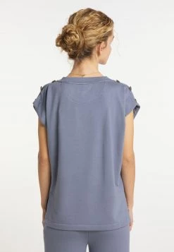 Mujer DREIMASTER TEYLON - Sudadera - Graublau -Tienda DreiMaster barata 0fb68e67c52946a285ad3a8b347cb9ac