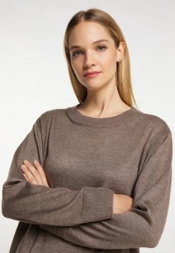 Mujer DREIMASTER BARADELLO - Jersey De Punto - Dunkeltaupe -Tienda DreiMaster barata 1037f1fdfb9e4e2e88e36f3d47987033