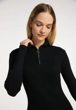 Mujer DREIMASTER KEYTI - Vestido De Tubo - Schwarz -Tienda DreiMaster barata 105b3902df444493a69a82883379528e