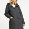 Mujer DREIMASTER INCUS - Abrigo De Invierno - Denim Black