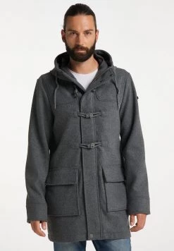 Hombre DREIMASTER KEYTI - Abrigo Corto - Grau Melange