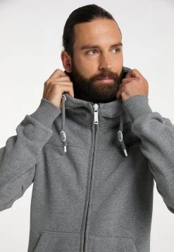 Hombre DREIMASTER KILATA - Jersey Con Capucha - Grau Melange -Tienda DreiMaster barata 117723ca101d4ce89e1d323a412afb59