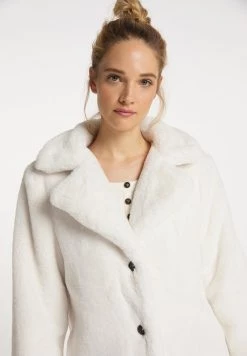 Mujer DREIMASTER TANUNA - Abrigo Corto - Wollweiss -Tienda DreiMaster barata 118237b9980b437c975476d9c7a7154f