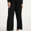Mujer DREIMASTER EUCALY - Pantalones - Schwarz