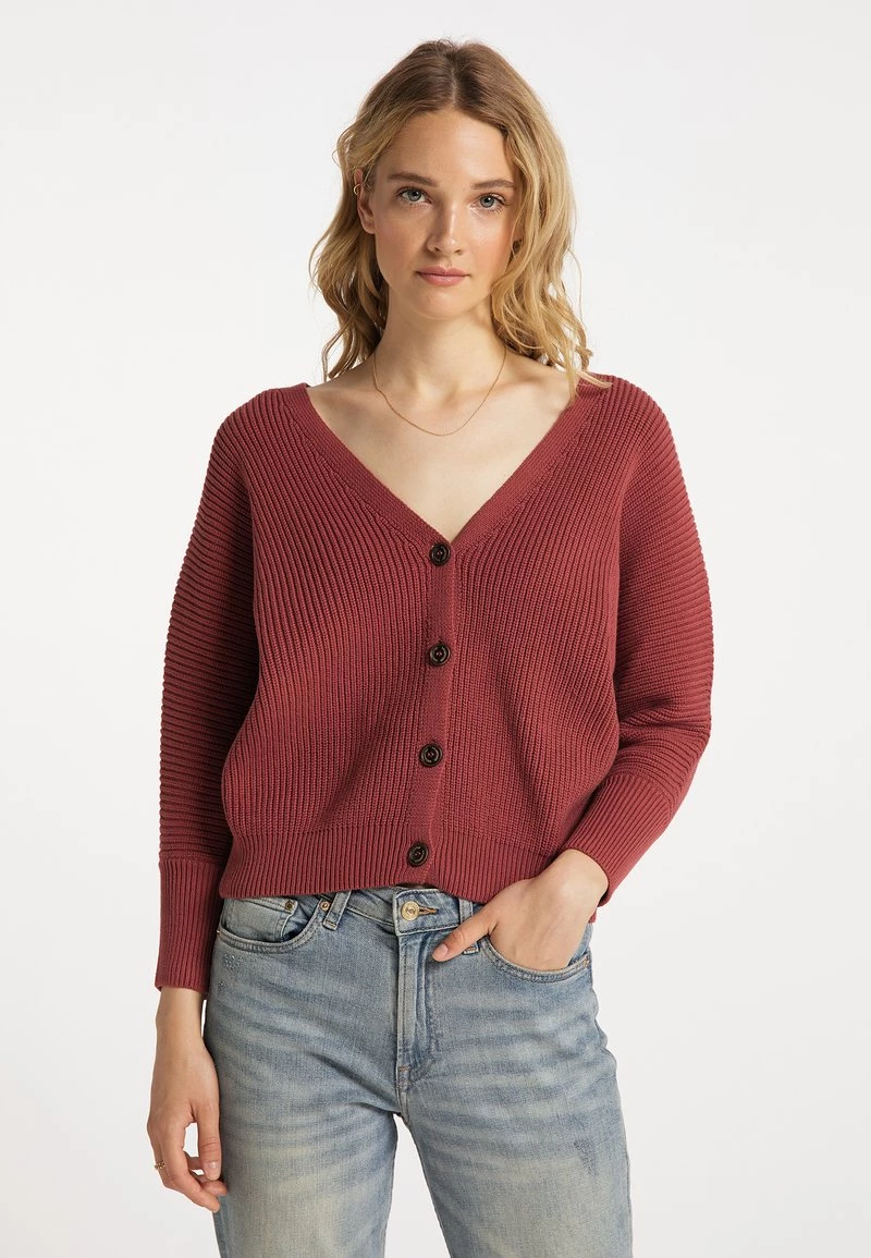 Mujer DREIMASTER INCUS - Chaqueta De Punto - Kupferrosa 1 Mujer DREIMASTER INCUS - Chaqueta De Punto - Kupferrosa