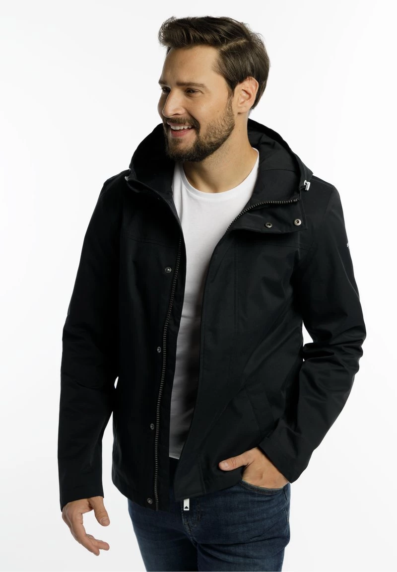 Hombre DREIMASTER TYLIN - Impermeable - Schwarz 1 Hombre DREIMASTER TYLIN - Impermeable - Schwarz