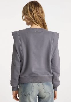 Mujer DREIMASTER INCUS - Sudadera - Grau -Tienda DreiMaster barata 1465adec03014a72a32b3950bcdbc0e2