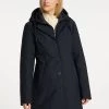 Mujer DREIMASTER BOUNDRY - Abrigo De Invierno - Dunkelmarine