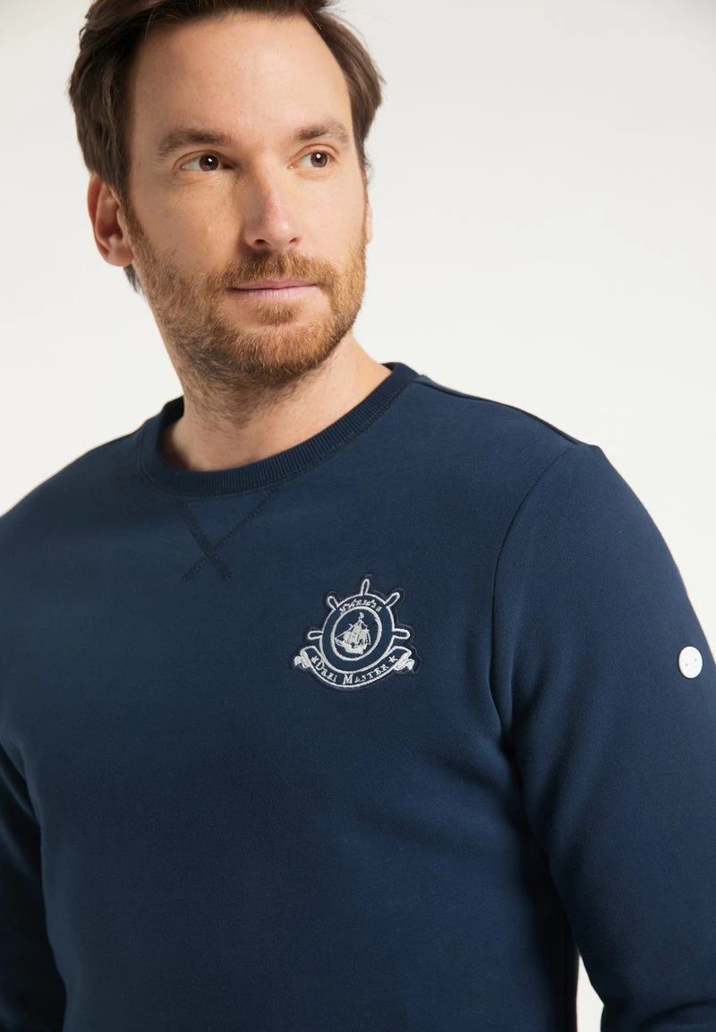 Hombre DREIMASTER KILATA - Sudadera - Marine 4 Hombre DREIMASTER KILATA - Sudadera - Marine - Imagen 4