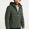 Hombre DREIMASTER ACALMAR - Chaqueta De Invierno - Dunkeloliv