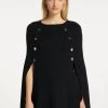 DREIMASTER BARADELLO - Poncho - Schwarz, Mujer
