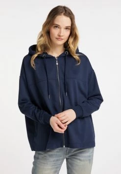 DreiMaster Mujer Sudadera Con Cremallera - Marine