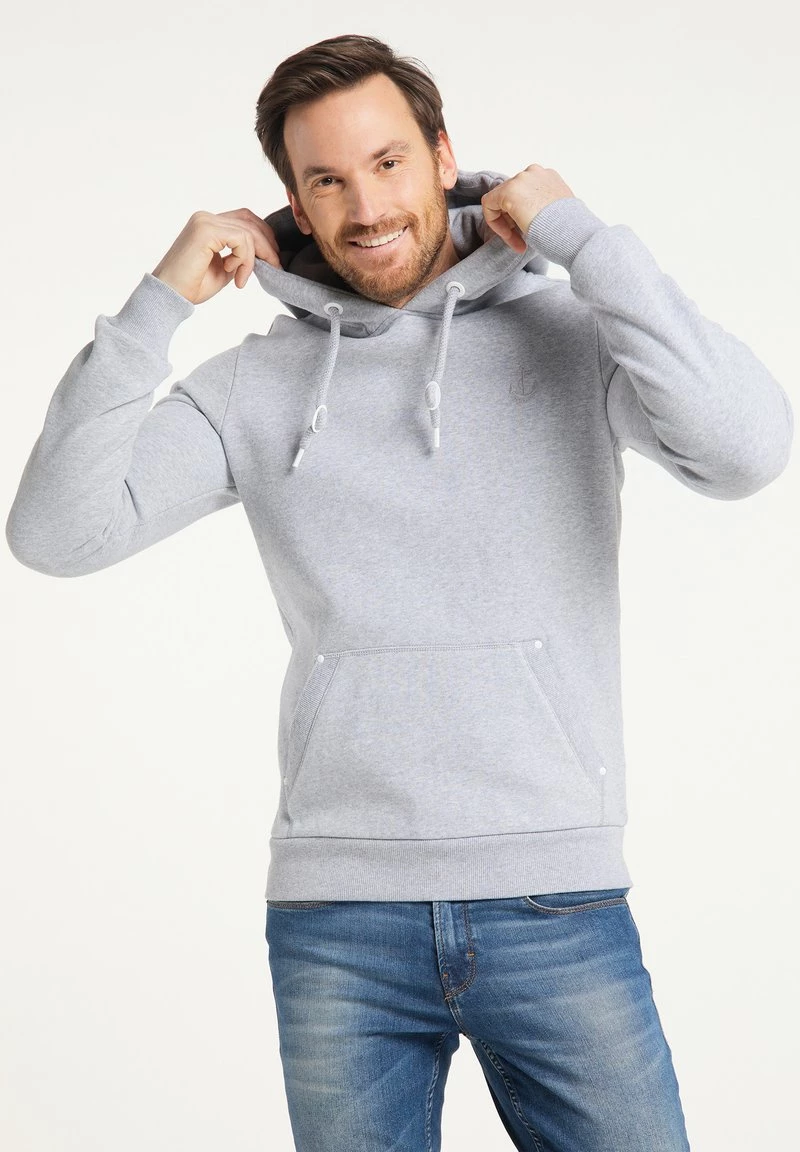 DREIMASTER KILATA - Jersey Con Capucha - Hellgrau Melange, Hombre 1 DREIMASTER KILATA - Jersey Con Capucha - Hellgrau Melange, Hombre