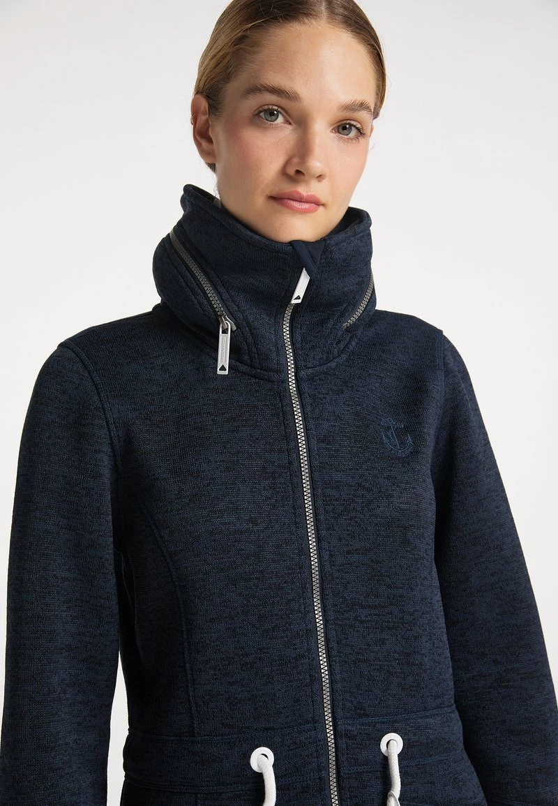 Mujer DREIMASTER GRASSLAND - Parka - Marine Melange 4 Mujer DREIMASTER GRASSLAND - Parka - Marine Melange - Imagen 4