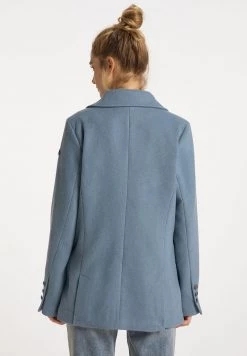 Mujer DREIMASTER KEYTI - Chaqueta De Entretiempo - Graublau -Tienda DreiMaster barata 160dec8148784e8b99c7d861b5981df7