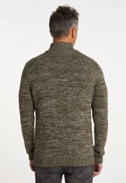 Hombre DREIMASTER ABREL - Jersey De Punto - Oliv Melange -Tienda DreiMaster barata 16d7f66bff674e508b861773b552230b