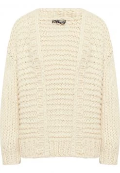 Mujer DREIMASTER INCUS - Chaqueta De Punto - Beige -Tienda DreiMaster barata 178e3452ad7e4654ad64861165ec298f