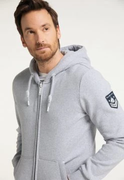 DREIMASTER KILATA - Sudadera Con Cremallera - Hellgrau Melange, Hombre -Tienda DreiMaster barata 17b31fff4b5a4ef4a3c0df4dcfc0dcd6