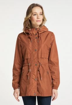 Mujer DREIMASTER BRIDGEPORT - Parka - Kastanie