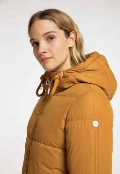 Mujer DREIMASTER EISSEGLER - Abrigo De Invierno - Dunkelcurry -Tienda DreiMaster barata 180db42e94ce4e6f9a5e6a22004fd463