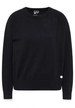 Mujer DREIMASTER BRIDGEPORT - Jersey De Punto - Schwarz -Tienda DreiMaster barata 184b66e3fda04124937364d89579849b