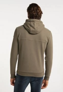 Hombre DREIMASTER TAKELAGE - Jersey Con Capucha - Militäroliv -Tienda DreiMaster barata 1900305b3d3b4057a3a35ca94ae13bc0