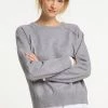 Mujer DREIMASTER BRIDGEPORT - Jersey De Punto - Grau Melange