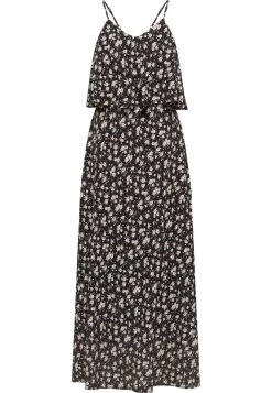 DreiMaster Vestido Largo - Schwarz Rosa, Mujer -Tienda DreiMaster barata 19416b0295494d408716dcb4d74cbc1b