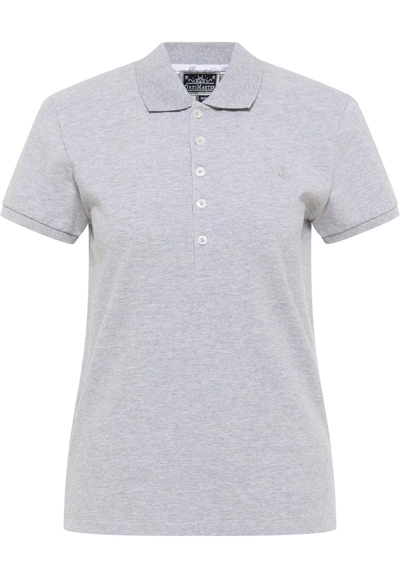 Mujer DREIMASTER BRIDGEPORT - Polo - Hellgrau Melange 5 Mujer DREIMASTER BRIDGEPORT - Polo - Hellgrau Melange - Imagen 5