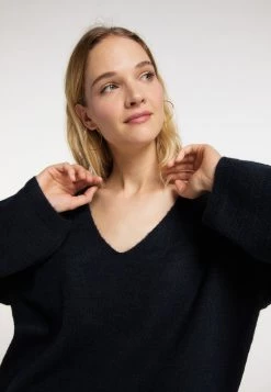 Mujer DREIMASTER INCUS - Jersey De Punto - Marine -Tienda DreiMaster barata 19bcbb9221b547ad8fbb4888366c9061