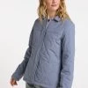 Mujer DREIMASTER TUXE - Chaqueta De Entretiempo - Graublau