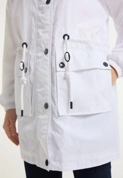 Mujer DREIMASTER BOUNDRY - Parka - Weiss -Tienda DreiMaster barata 1a9a235aa24447acb98006fc87d2d89a