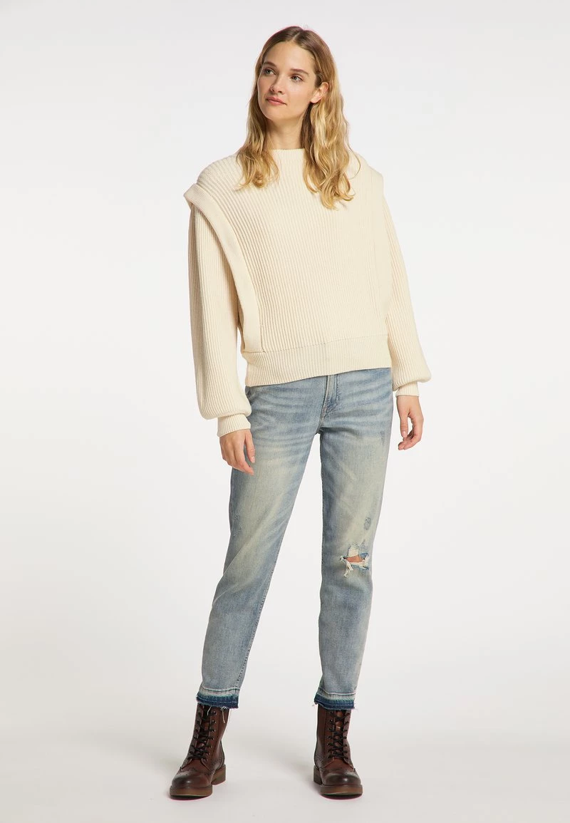 Mujer DREIMASTER KEYTI - Jersey De Punto - Wollweiss 2 Mujer DREIMASTER KEYTI - Jersey De Punto - Wollweiss - Imagen 2