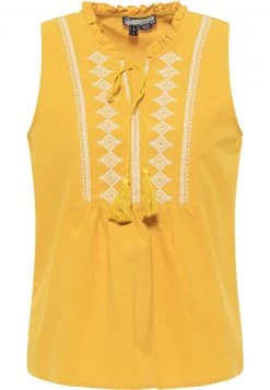 DreiMaster Mujer Blusa - Senfgelb