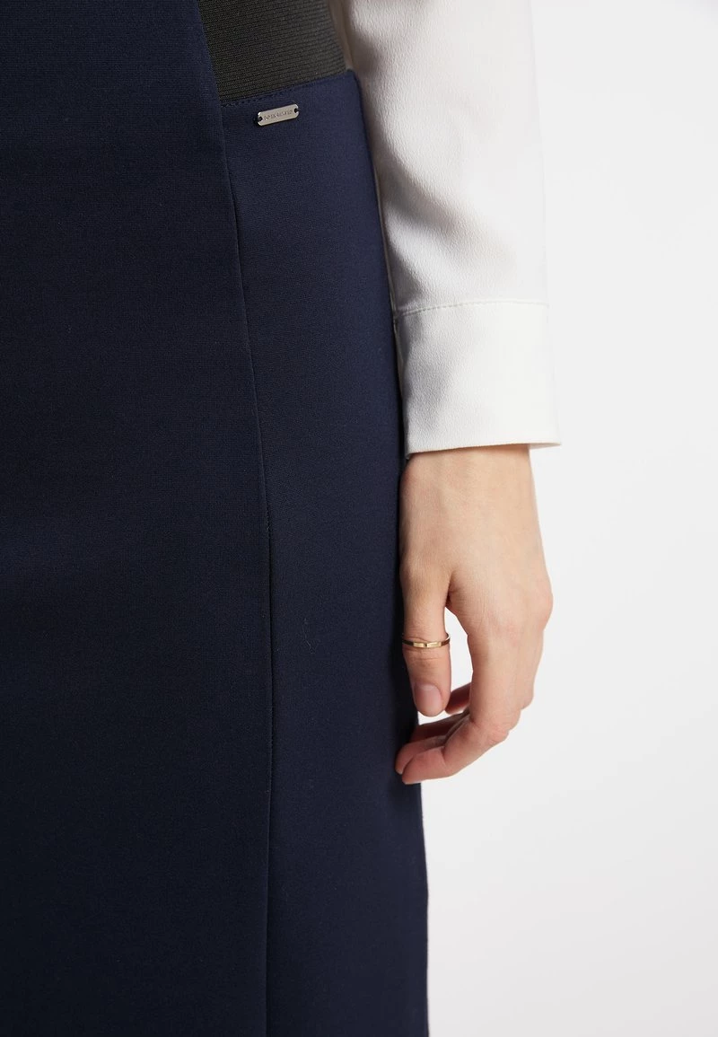 DreiMaster Mujer Falda De Tubo - Marine 4 DreiMaster Mujer Falda De Tubo - Marine - Imagen 4