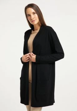 DreiMaster Chaqueta De Punto - Schwarz, Mujer