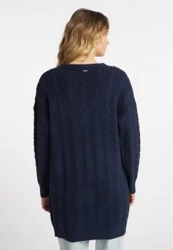 Mujer DREIMASTER INCUS - Chaqueta De Punto - Marine -Tienda DreiMaster barata 1c868f55d68d48089676832cf4c93956