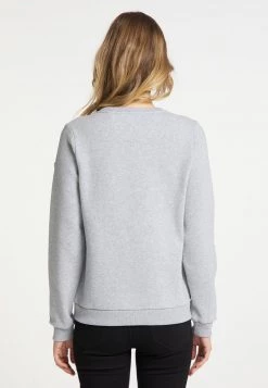 Mujer DREIMASTER KILATA - Sudadera - Hellgrau Melange -Tienda DreiMaster barata 1e1ae205ec524844920e496493f6294f