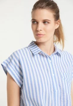 DreiMaster Mujer Camisa - Weiss Hellblau -Tienda DreiMaster barata 1e976bd87d094f6b9f60bc6964861caf
