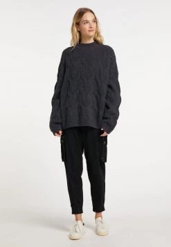 Mujer DREIMASTER INCUS - Jersey De Punto - Dunkelgrau -Tienda DreiMaster barata 1eed0debca2e42889b39e77dd3698732