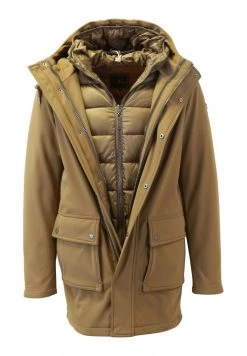 DreiMaster Hombre Abrigo De Invierno - Dunkelbeige -Tienda DreiMaster barata 1f0616b06cb540eeb3d4b431abe63b9f