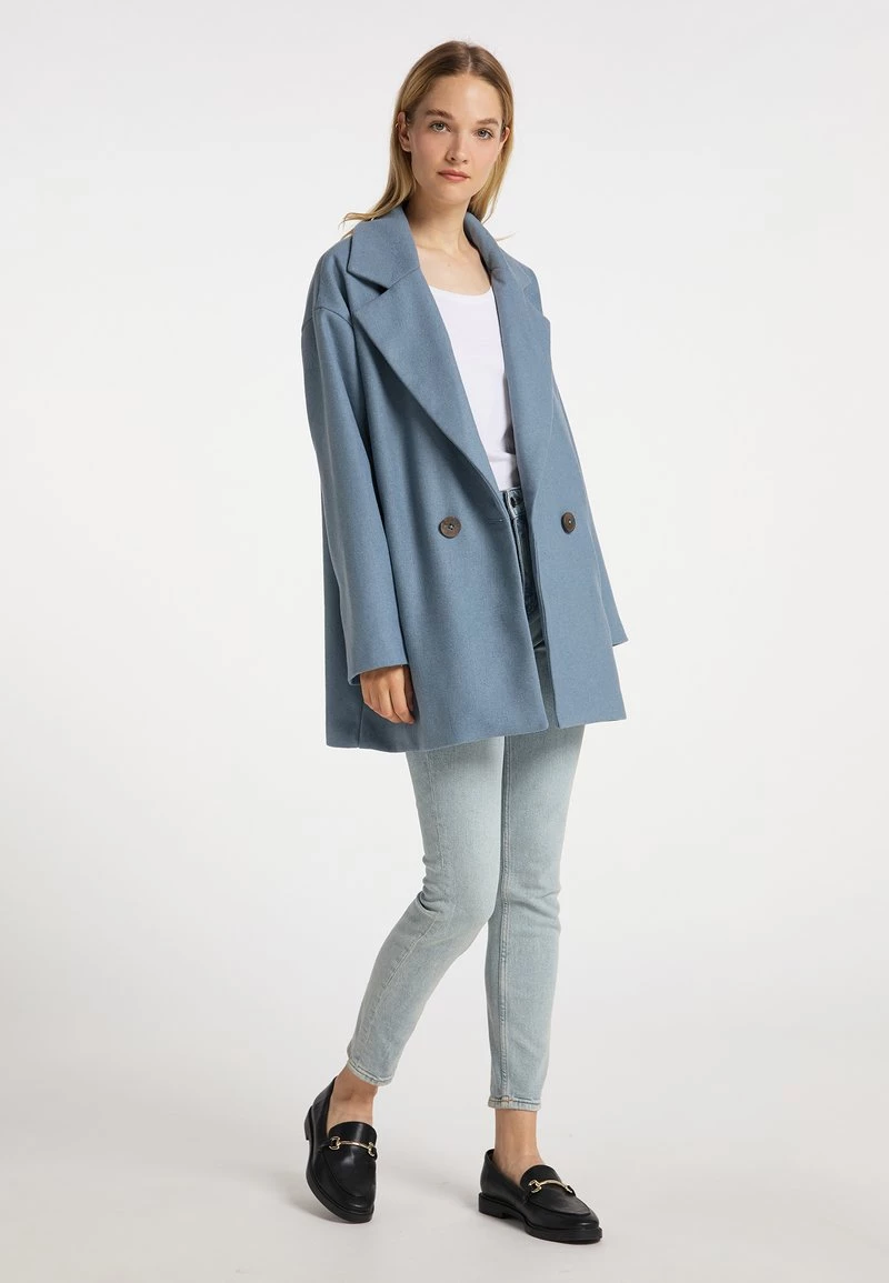 Mujer DREIMASTER KEYTI - Abrigo Corto - Graublau 2 Mujer DREIMASTER KEYTI - Abrigo Corto - Graublau - Imagen 2