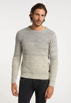 Hombre DREIMASTER ABREL - Jersey De Punto - Hellgrau