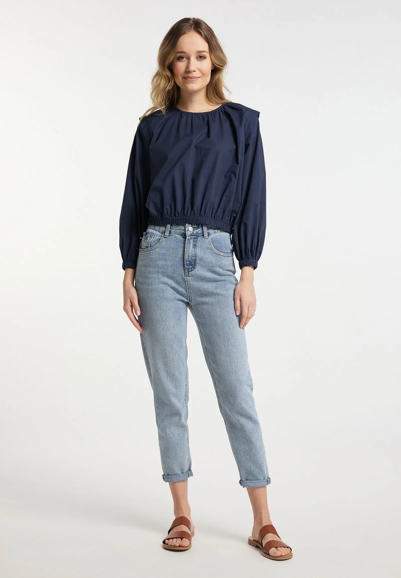 Mujer DREIMASTER FUMO - Blusa - Marine 2 Mujer DREIMASTER FUMO - Blusa - Marine - Imagen 2