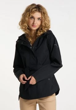 DREIMASTER PRYAM - Impermeable - Schwarz, Mujer