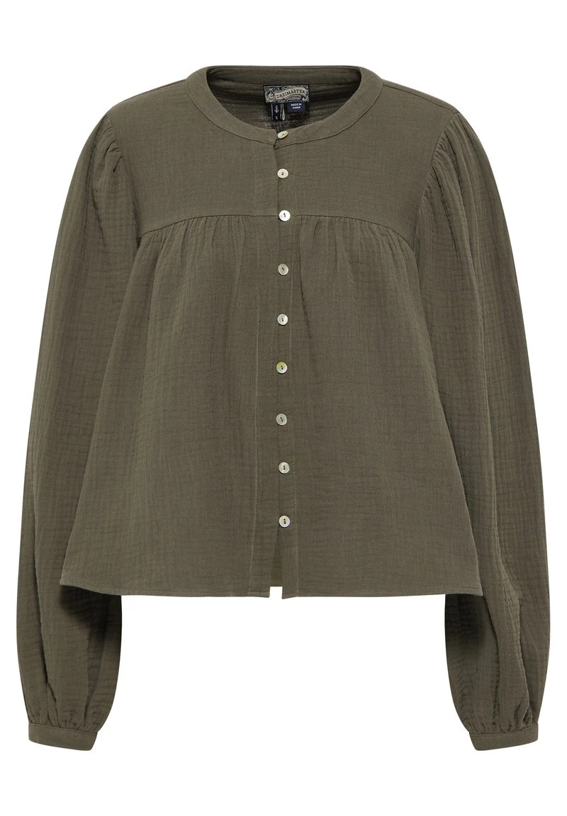 Mujer DREIMASTER INCUS - Blusa - Oliv 5 Mujer DREIMASTER INCUS - Blusa - Oliv - Imagen 5