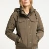 DreiMaster Mujer Chaqueta De Invierno - Militär Oliv