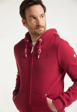 Hombre DREIMASTER KILATA - Sudadera Con Cremallera - Rot -Tienda DreiMaster barata 243df24ac8824077bf6bbc833b38721e