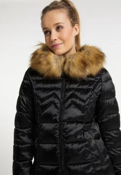 Mujer DREIMASTER GRIMONE - Chaqueta De Invierno - Schwarz -Tienda DreiMaster barata 244cb4cf80a34840a8b24556f4ed910d