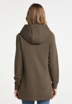 Mujer DREIMASTER TAKELAGE - Sudadera Con Cremallera - Militäroliv -Tienda DreiMaster barata 24c7db5818234164b753a9b953c22c15